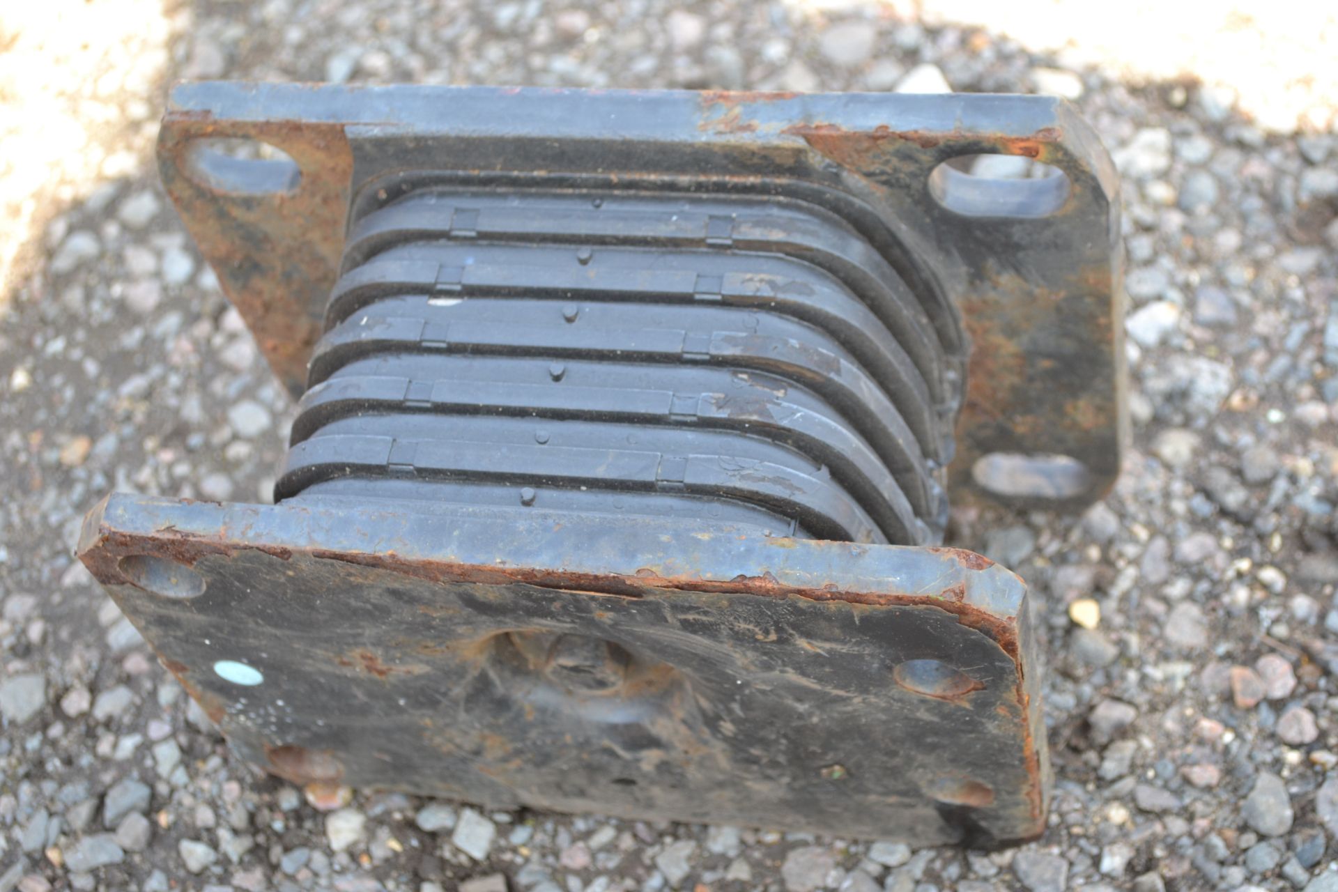 Lorry spare wheel carrier. - Image 2 of 5