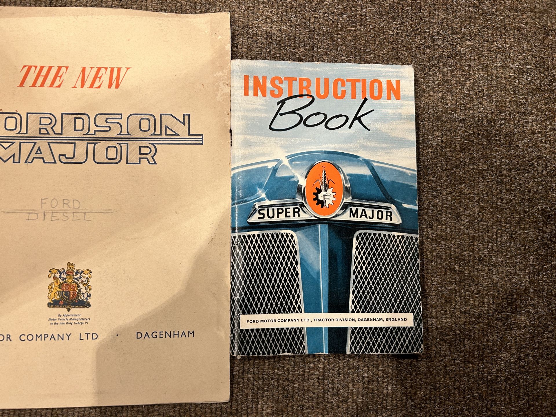 Fordson Super Major instruction book; Fordson Majo - Image 4 of 4