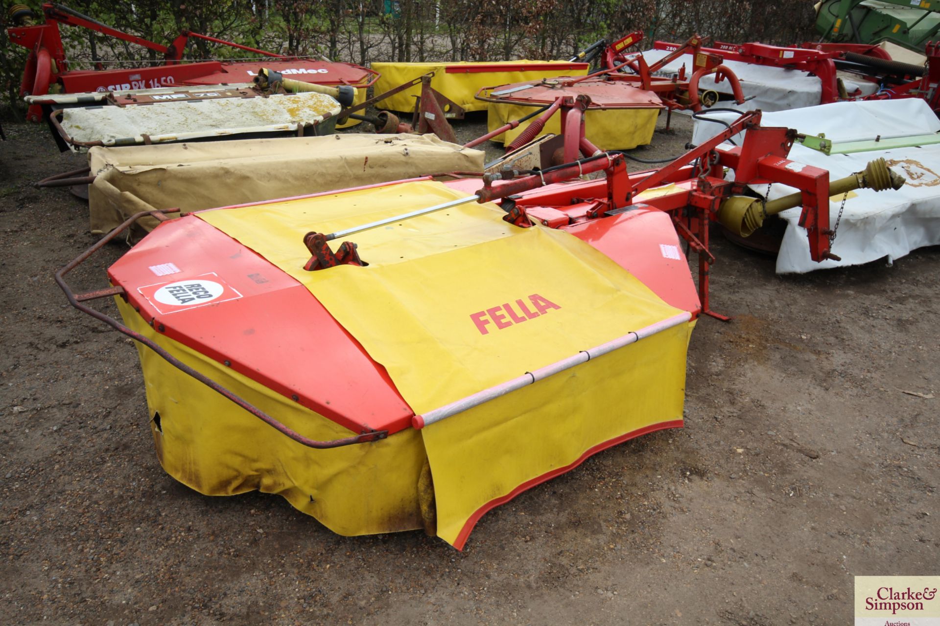 Fella drum mower. V - Image 2 of 12