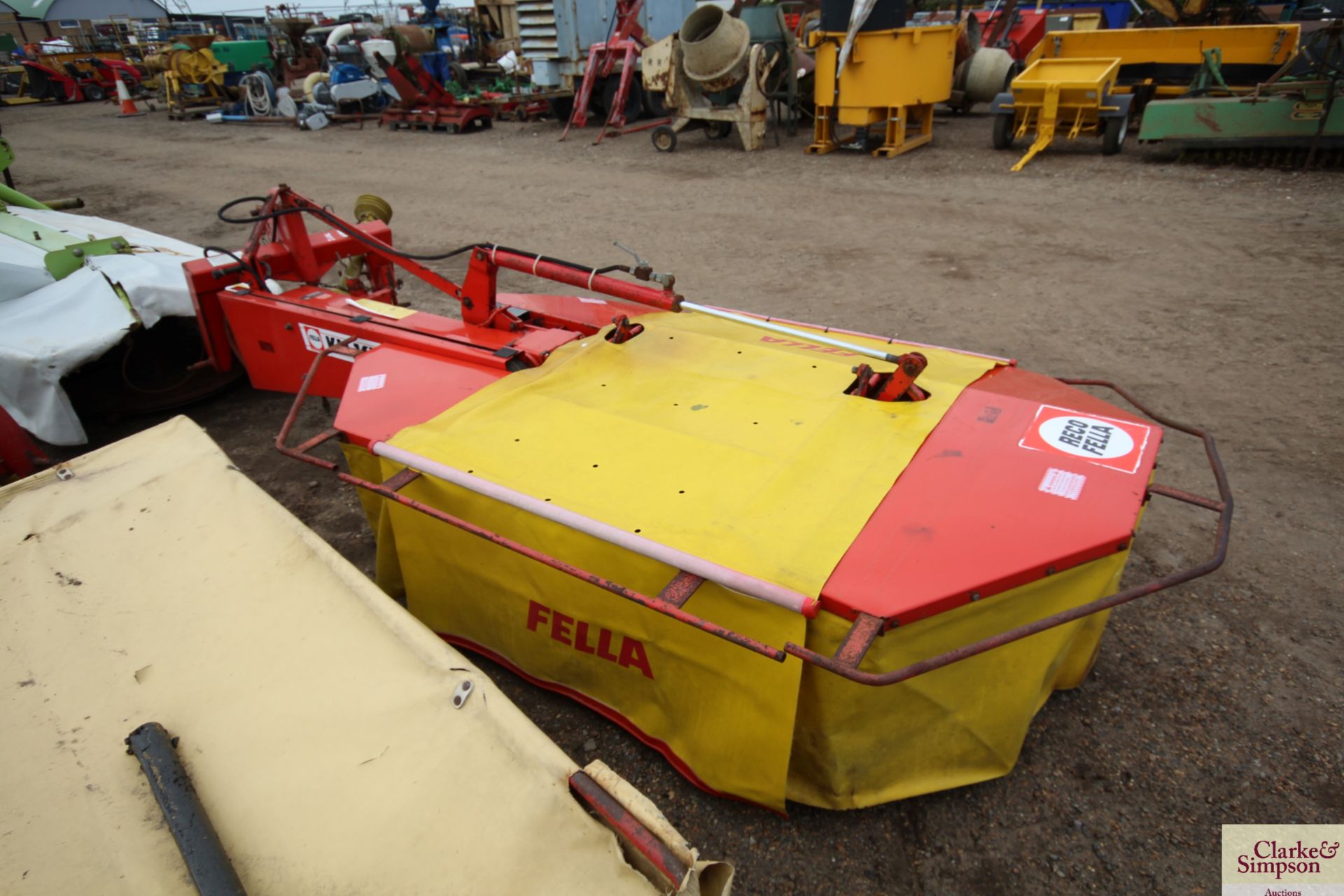 Fella drum mower. V - Image 3 of 12