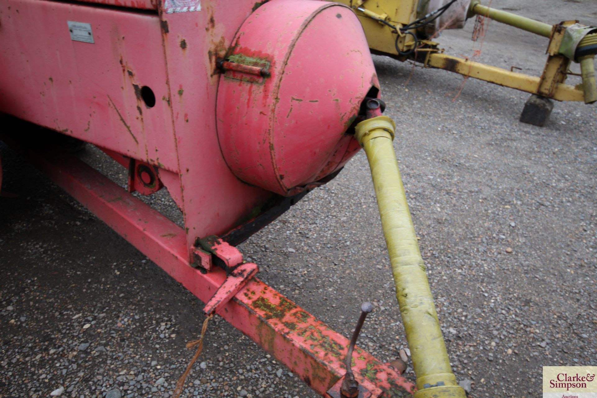 Allis Chalmers 707-T (Jones MK 12) conventional baler. Serial number 4724. - Image 6 of 28