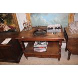 A 19th Century mahogany washstand fitted two drawe