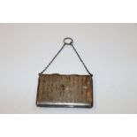 A silver card case approx. total weight 91gms