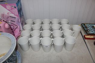 A quantity of Steelite mugs