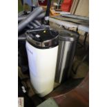 Two kitchen waste bins