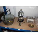 A Watts & Sons Limited microscope on stand togethe