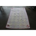 An approx. 6' x 3'10" Laura Ashley "Chloe" rug