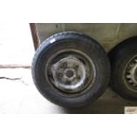 A Ford Transit wheel and tyre 195/70 R15C