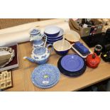 A quantity of Chanticleer tea ware, various other
