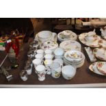 A collection of Royal Worcester "Evesham" and "Ard