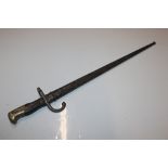 A French 19th Century bayonet dated 1874