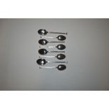 Eight silver seal end spoons, approx. 60gms total