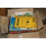 A quantity of Haynes motor manuals