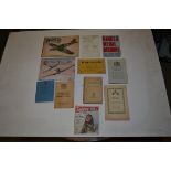 WWII ARP and Home Front booklets, documents etc.