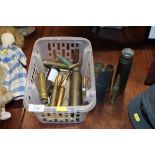 Various shell and cartridge cases etc.
