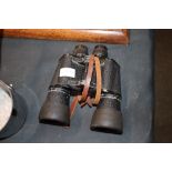 A pair of WWII Russian tank crew binoculars with r