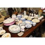 A quantity of Princess china dinnerware; various o