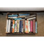 A box of miscellaneous books