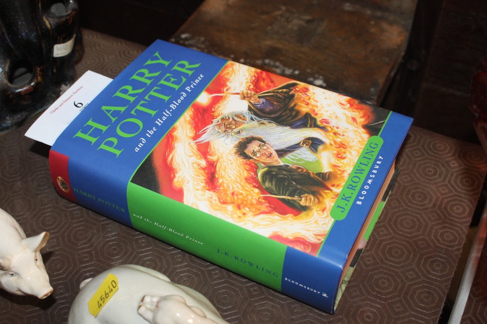 A First Edition hardback copy of Harry Potter and