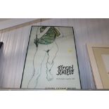 Egon Schiele, gallery poster