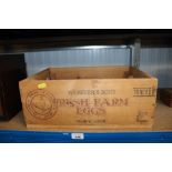 A Webster and Sons wooden storage box