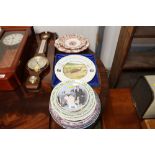 A quantity of collectors plates and wall plates