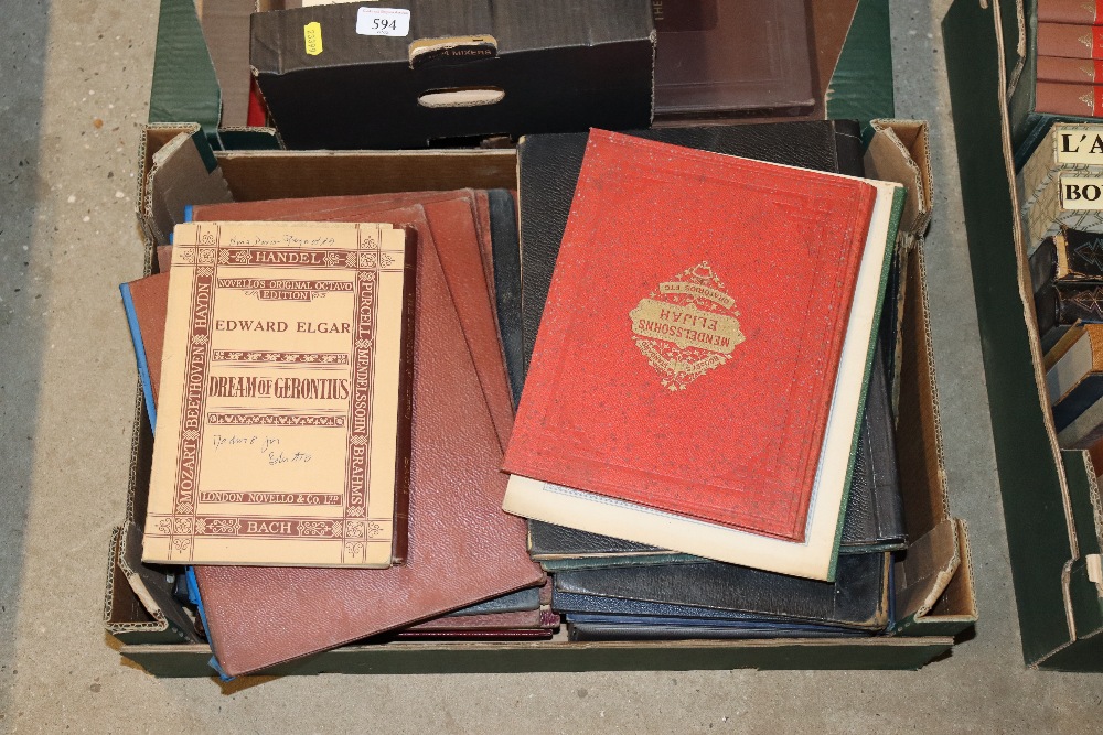 Three boxes of miscellaneous music books including - Image 2 of 3