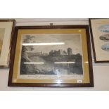 J Boydell, a view of Pembroke Town and Castle, eng