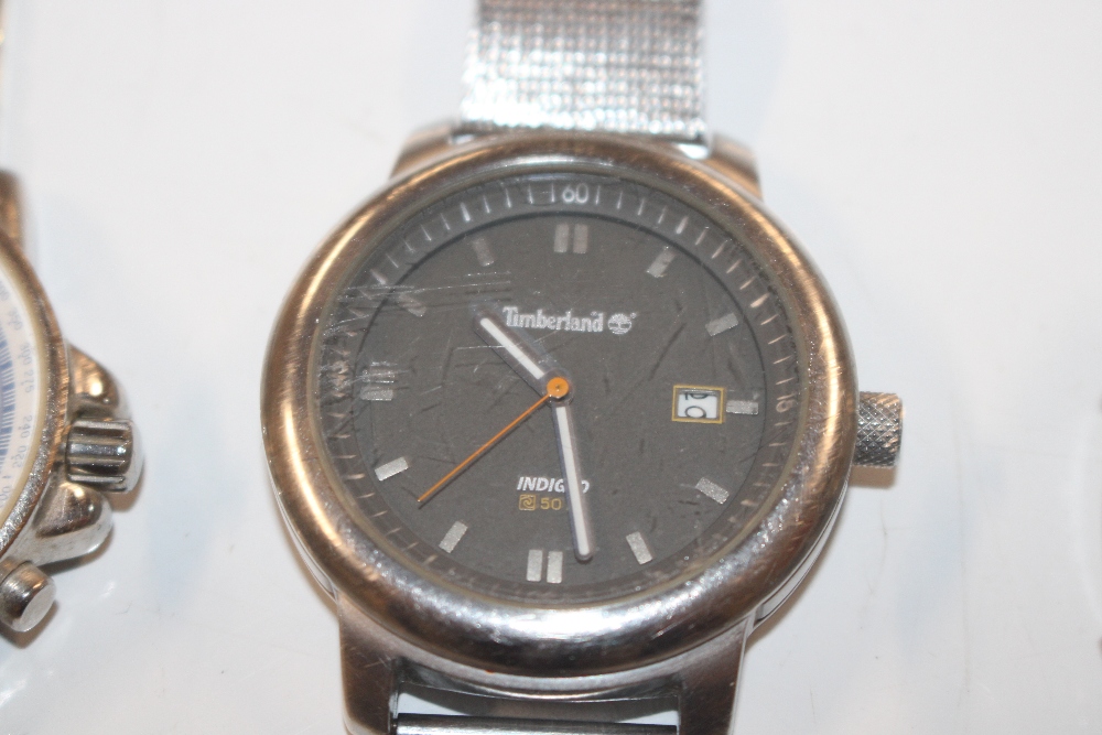 A Clyda Paris wrist watch; a Timberland wrist watc - Image 3 of 4