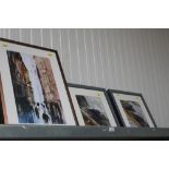 A small photographic prints and a framed print dep