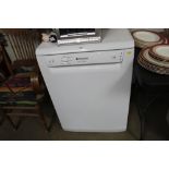 A Hotpoint First Edition dishwasher