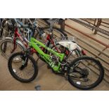 A boys Apollo mountain bike