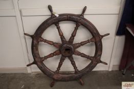 A vintage "ships wheel" AF