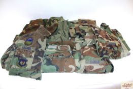 A box U.S.A. post war uniform items