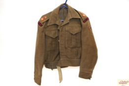 A WWII era 1940 pat officers battle dress blouse,