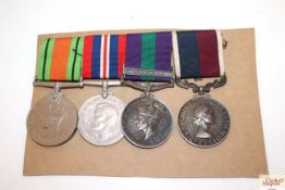 An R.A.F. group of four medals to 578668 CH Tech.