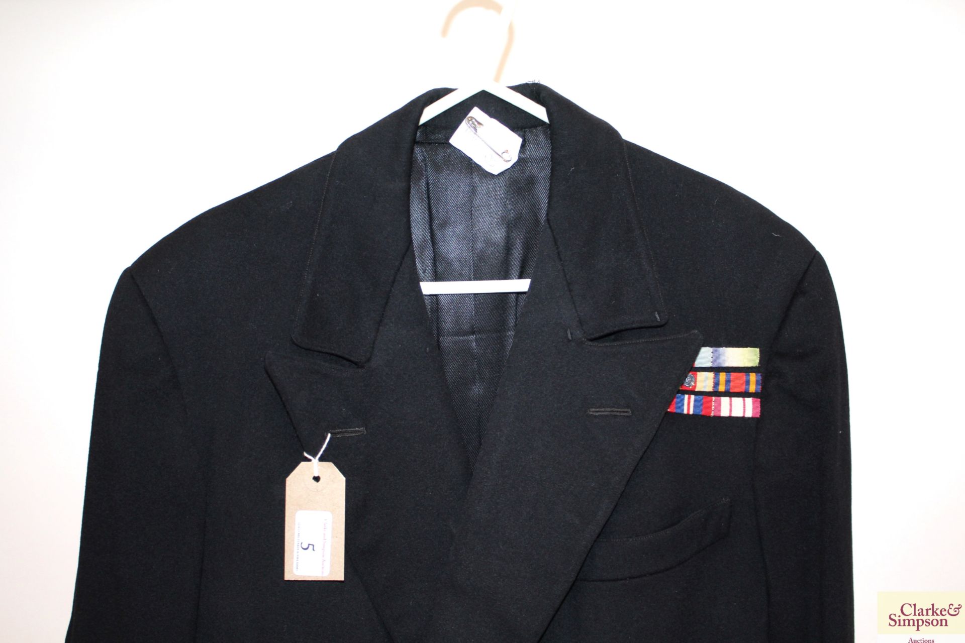 A post war Royal Navy jacket named to N.F.S. Wykes - Image 3 of 7