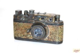 A German Leica (style) camera with Luftwaffe (styl