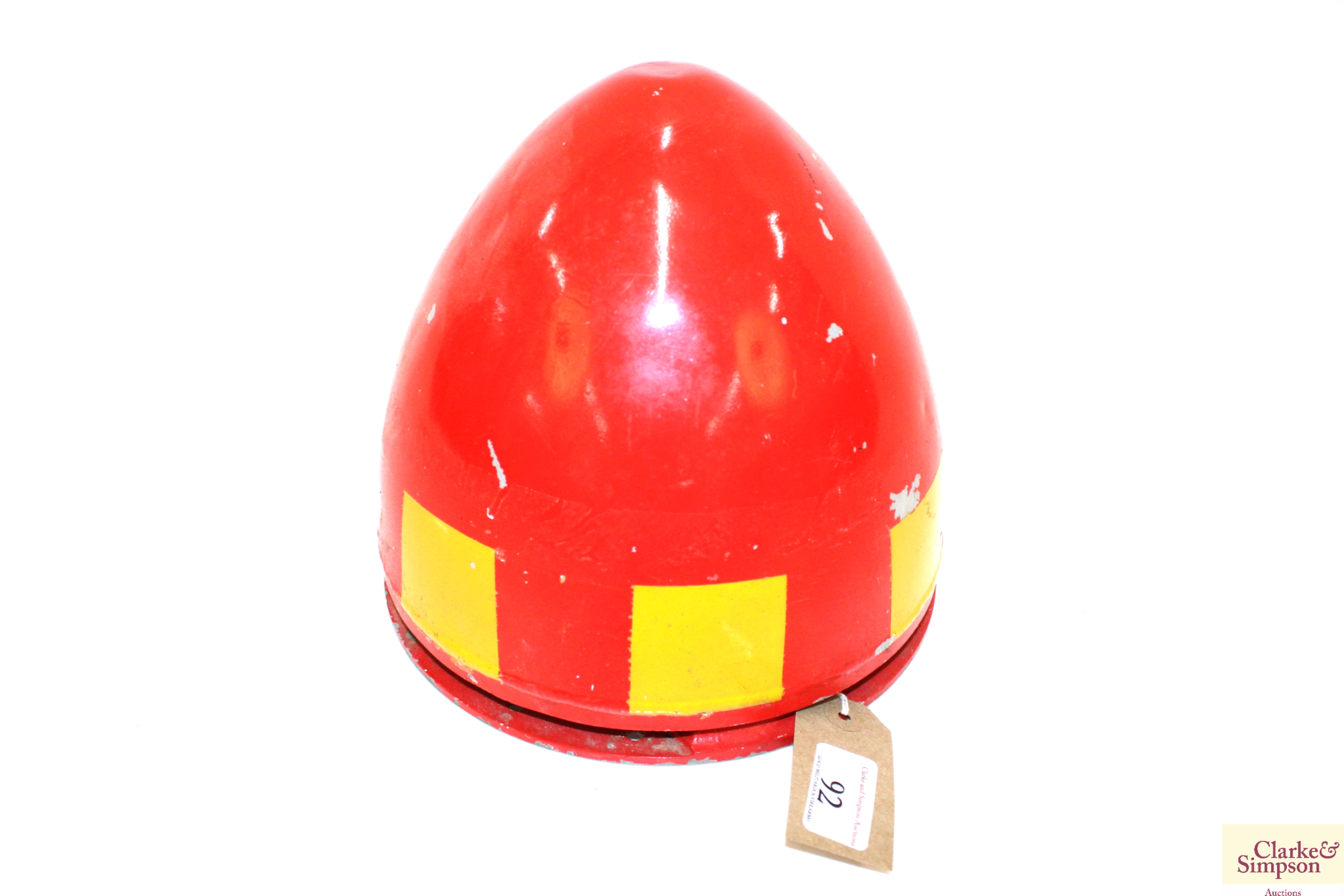 An alloy "Planes" nose cone