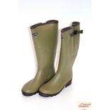 A pair of "Gunleaf" Wellington boots (size 10½)