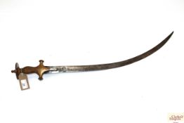An Indian sword "Talwar"