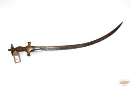 An Indian sword 