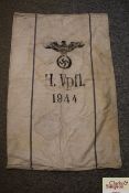 A German )pattern) ration sack marked with eagle s