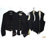 Four items of vintage Naval uniform AF