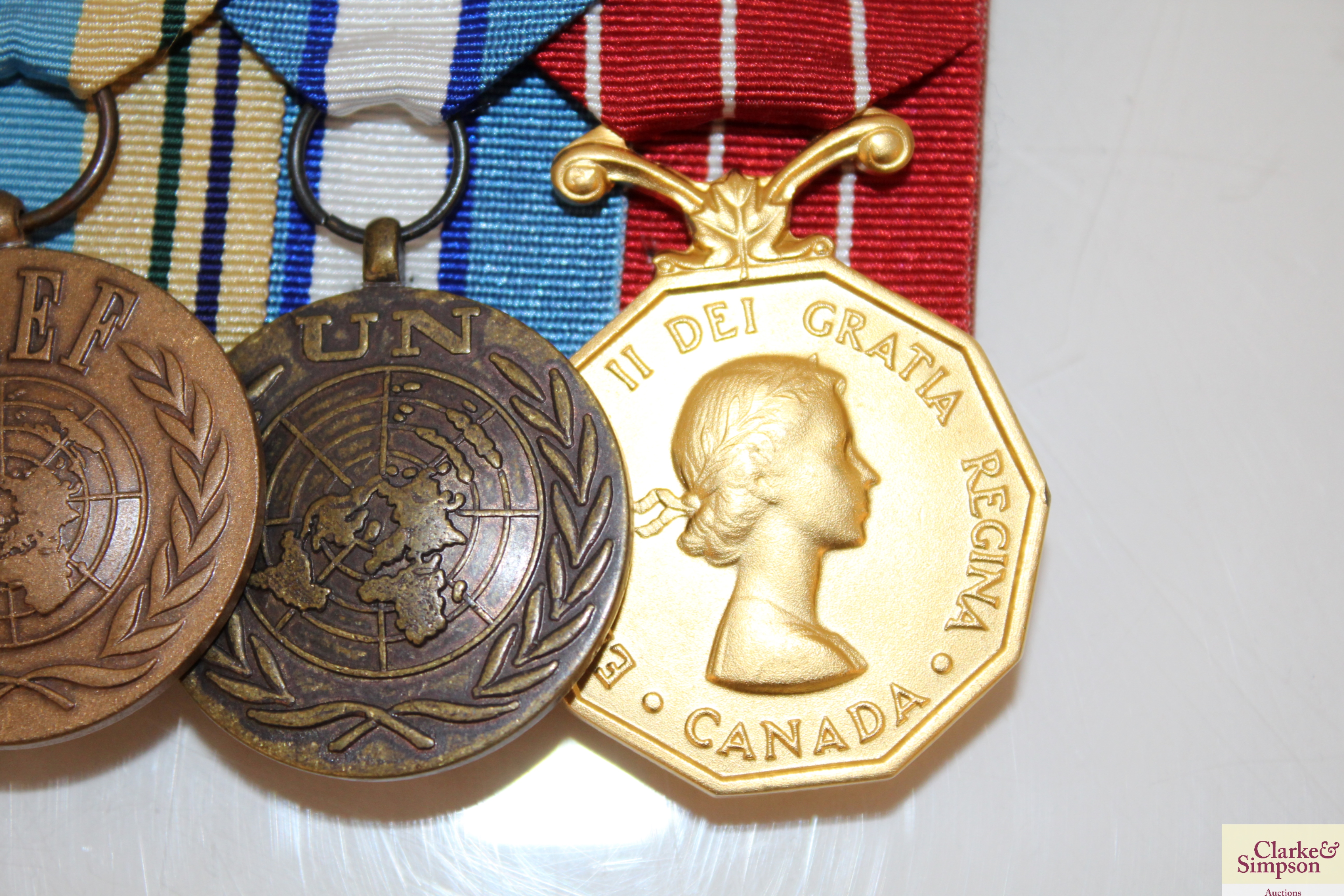 A WWII Canadian army medal group of six to S/Sgt. - Image 4 of 7