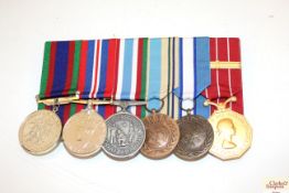 A WWII Canadian army medal group of six to S/Sgt.