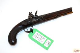 An early 19th Century English officers pistol 15"