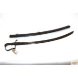 A British model 1796 Cavalry Troopers sabre with s