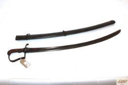 A British model 1796 Cavalry Troopers sabre with s