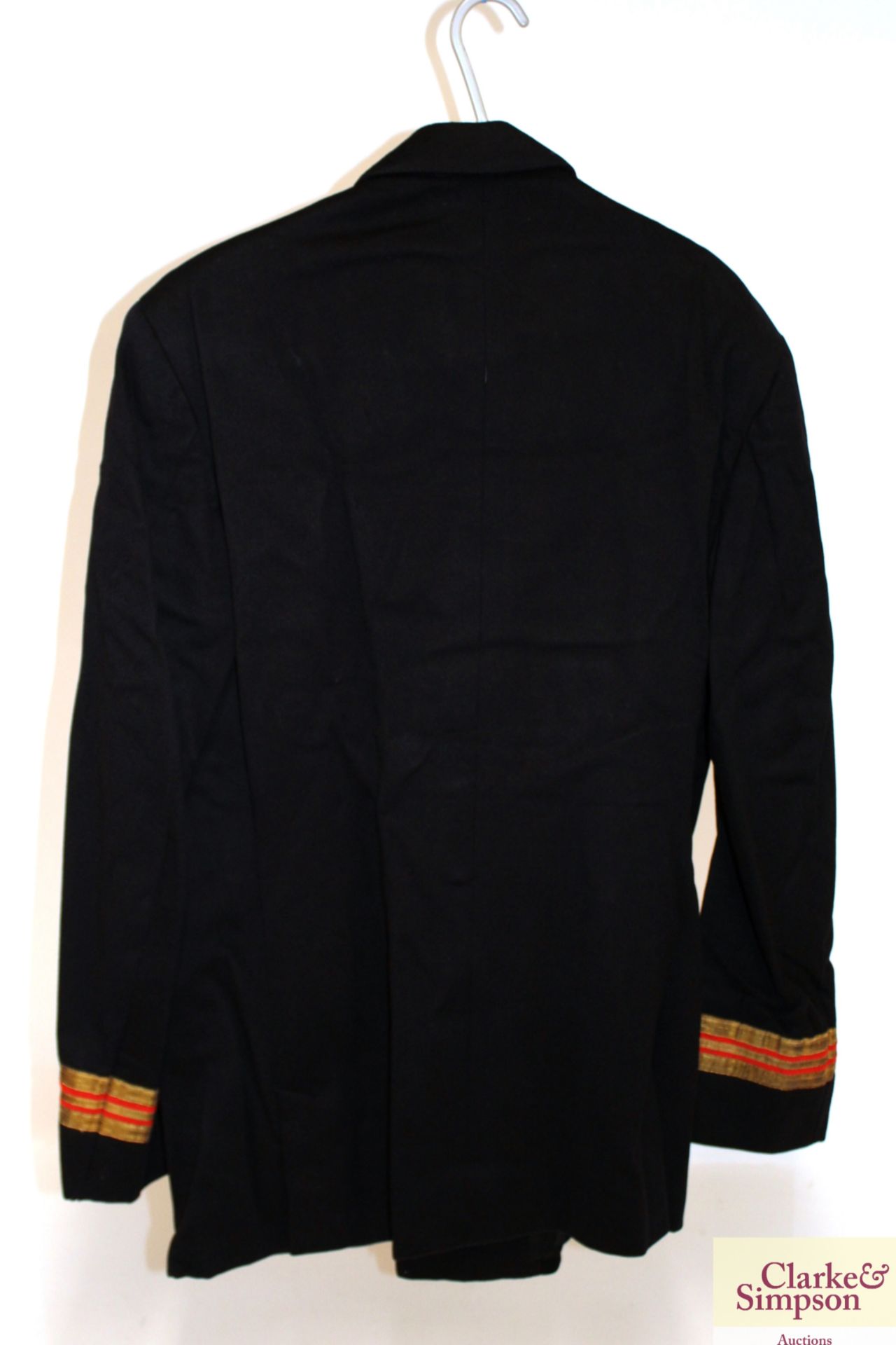 A Royal Naval dress jacket, label to W.L. Cordeaux - Image 2 of 6